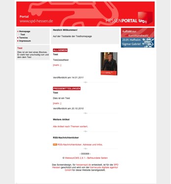 Layout SPD Hessen 2011